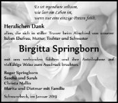 eine Anzeige